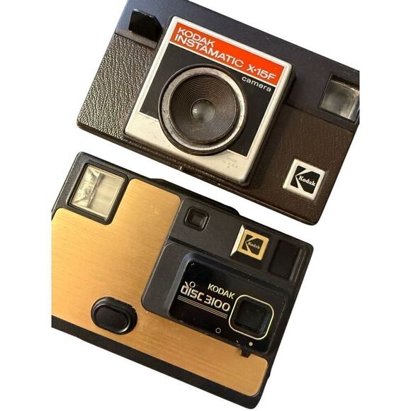 Bundle Vintage Kodak Camera Instamatix X15 & Kodak Disc 3100 Booklet Untest - Picture 10 of 11
